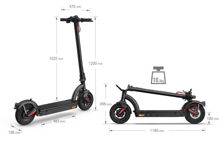 SHARP KS3 i KS4 - nowe elektryczne hulajnogi