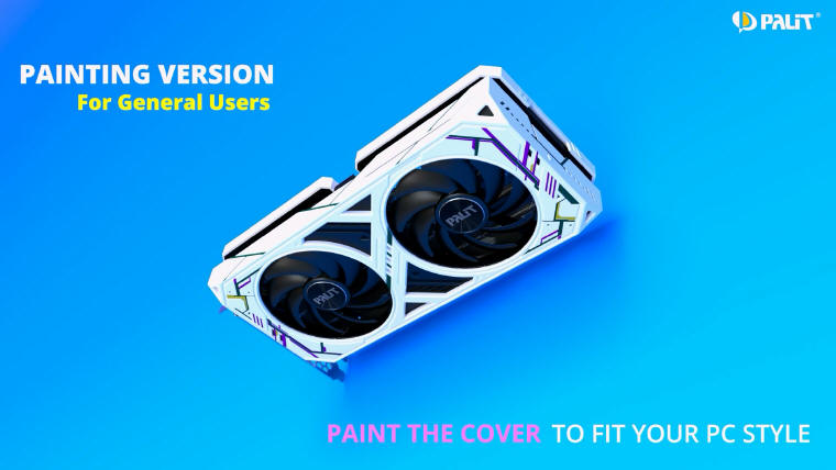 Stwórz własną kartę Palit GeForce RTX 4070 Dual w programie Maker