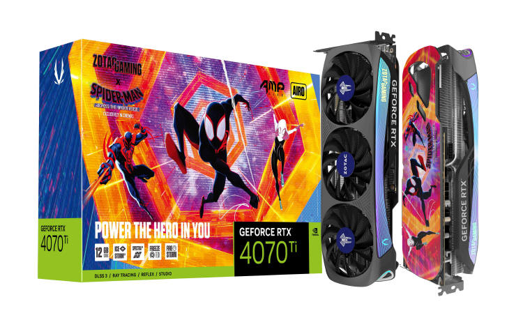 Ruszaj do akcji z kartami graficznymi ZOTAC GAMING x Spider-Man