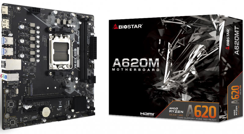 BIOSTAR A620MT - tańsza alternatywa na AM5