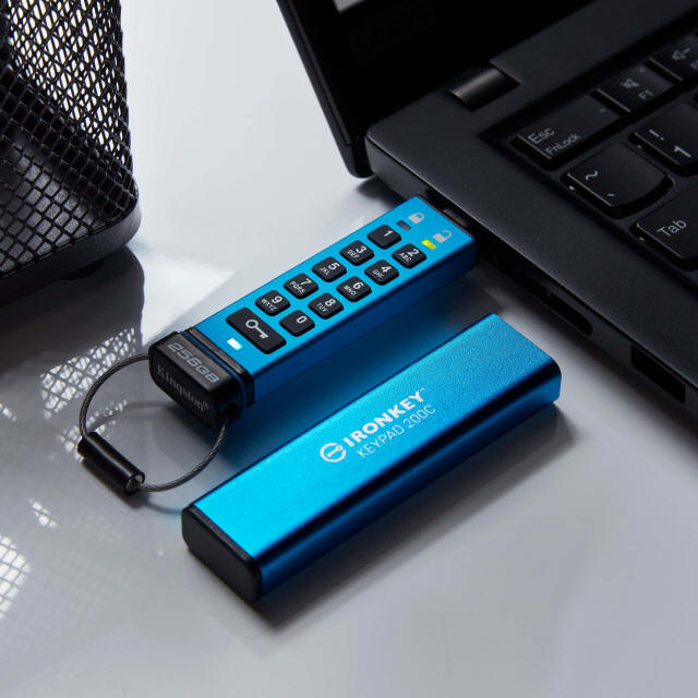 Kingston wprowadza szyfrowany nośnik IronKey Keypad 200C