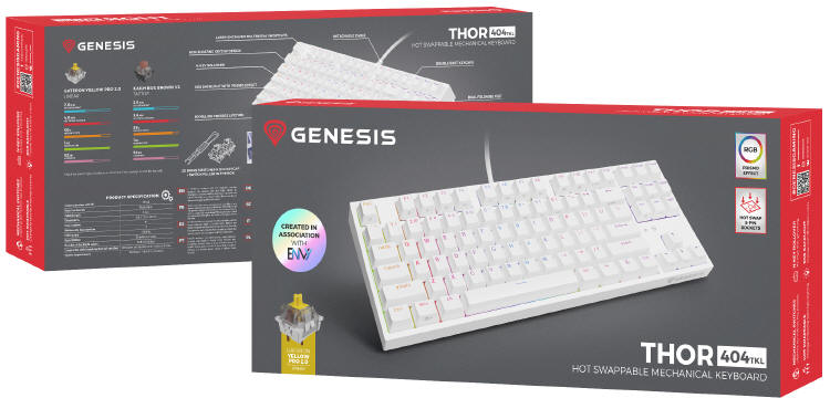 Genesis Thor 404 TKL - premiera
