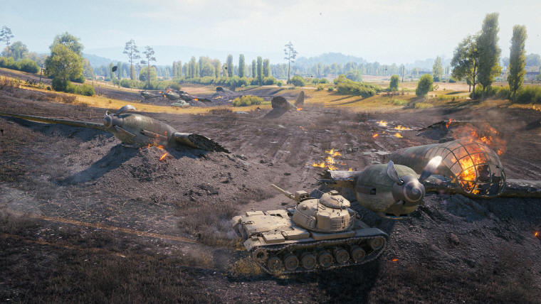 Rewolujca w gameplayu World of Tanks - losowe wydarzenia na mapach