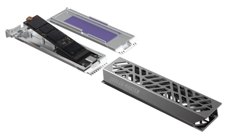 Cooler Master Oracle Air — aluminiowa obudowa dla pamięci M.2