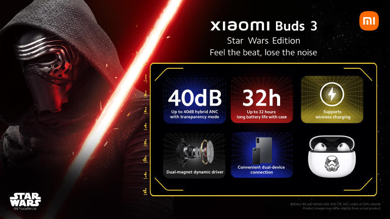 Słuchawki Xiaomi Buds 3 Star Wars Edition