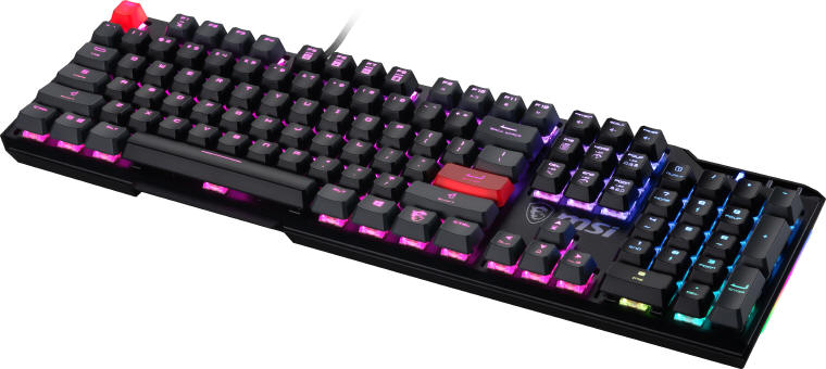 MSI VIGOR GK41 - Nowa seria klawiatur mechanicznych