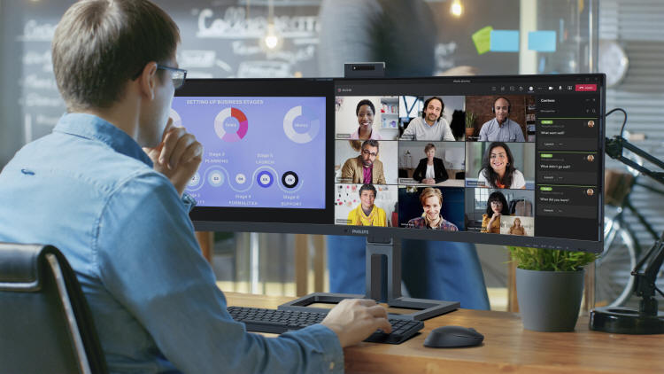 Philips 45B1U6900CH z kamerą internetową Windows Hello