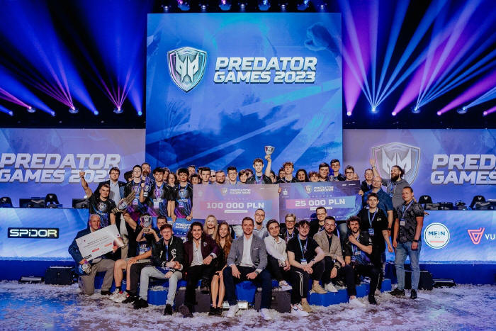 Zakończenie rozgrywek esportowych Predator Games 2023