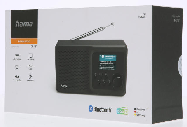 Hama DR5BT DAB/DAB+ z dyskretnym ekranem LCD