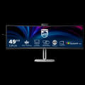 Obrazek 49-calowy monitor Philips z technologią Busylight i kamerką i Autoframing