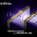 Obrazek Infinix NOTE 40 z autorskim chipsetem Cheetah X1 i dźwiękiem od JBL