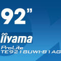 Obrazek iiyama ProLite TE9218UWI-B1AG - nowy 92-calowy, interaktywny monitor