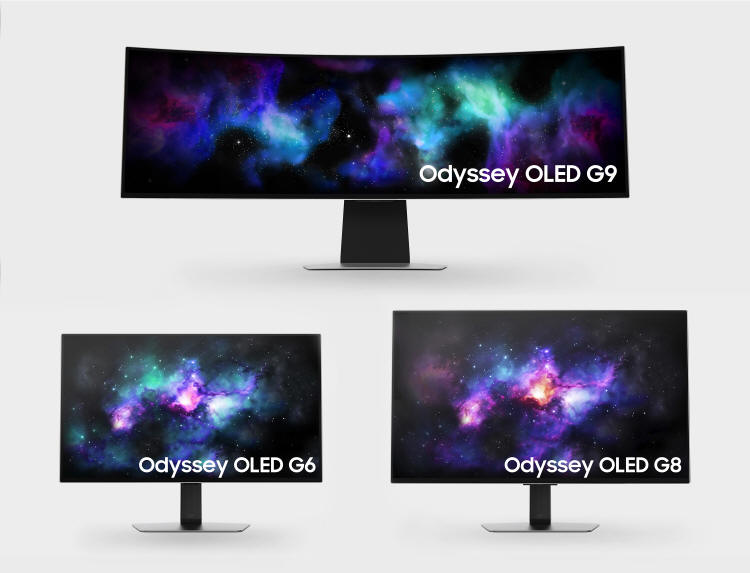 Samsung rozszerza ofertę monitorów Odyssey o nowe modele OLED