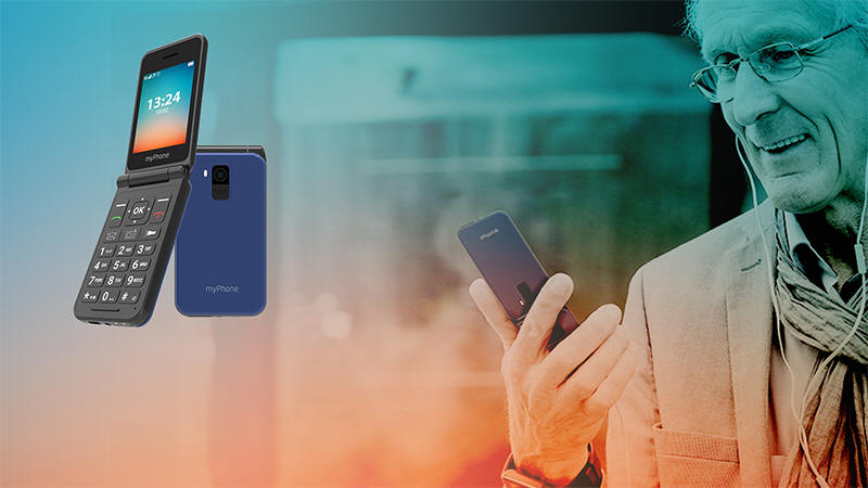 myPhone FLIP LTE - nowe wydanie klasyka z klapką