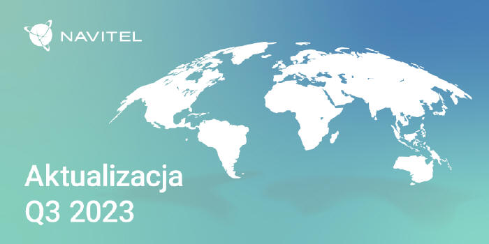 NAVITEL wydaje globalną aktualizację dla wszystkich map