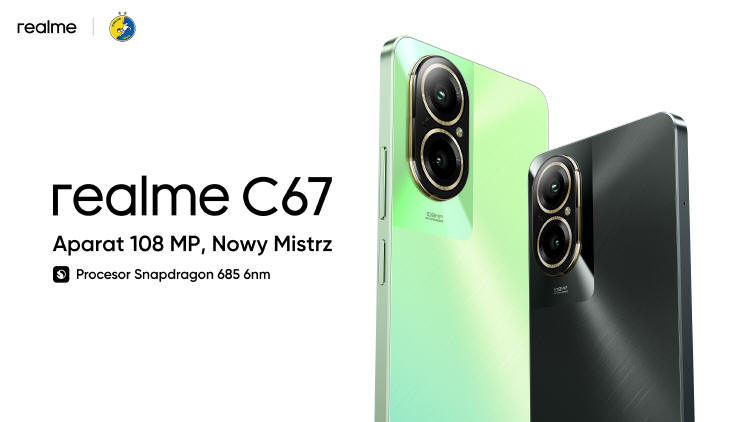 realme C67 z procesorem Snapdragon 685 i aparatem 108 MP