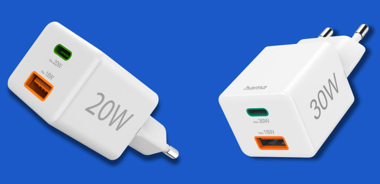 Hama - dwie nowe ładowarki mini o mocy 20 i 30 W