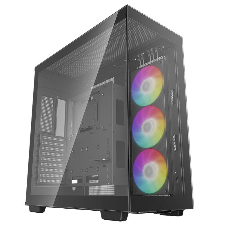 DeepCool CH780 - dwukomorowa, panoramiczna obudowa ATX+