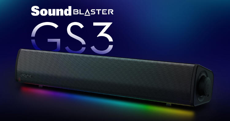Creative Sound Blaster GS3 z SuperWide i oświetleniem LED RGB