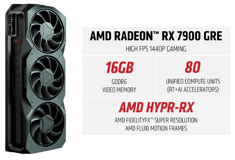 AMD Radeon RX 7900 GRE od jutra dostępny globalnie