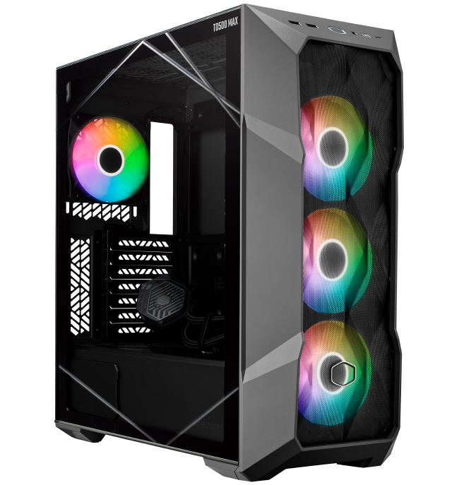 Cooler Master TD500 Max z preinstalowanym AiO oraz zasilaczem