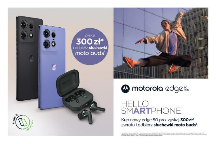 Motorola prezentuje nowe smartfony serii edge 50