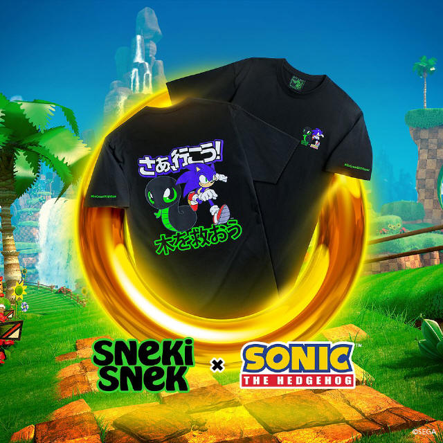 Razer x SEGA - Sneki Snek i Sonic w nowej kolekcji ubra