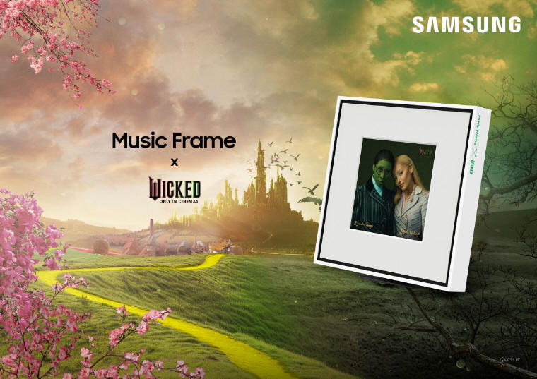 Samsung prezentuje Music Frame WICKED Edition