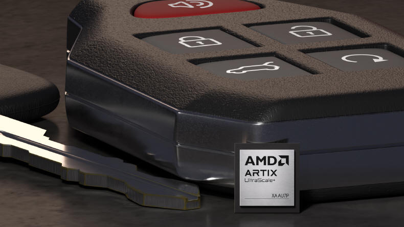 AMD dla motoryzacji - Nowa rodzina mniejszych układów FPGA
