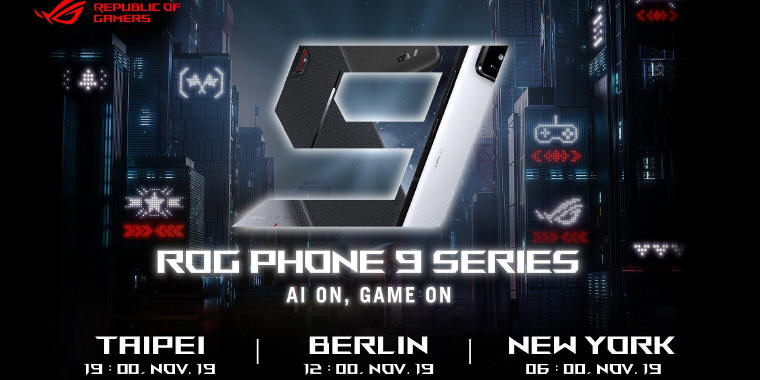 ASUS Republic of Gamers ogłasza datę premiery serii ROG Phone 9