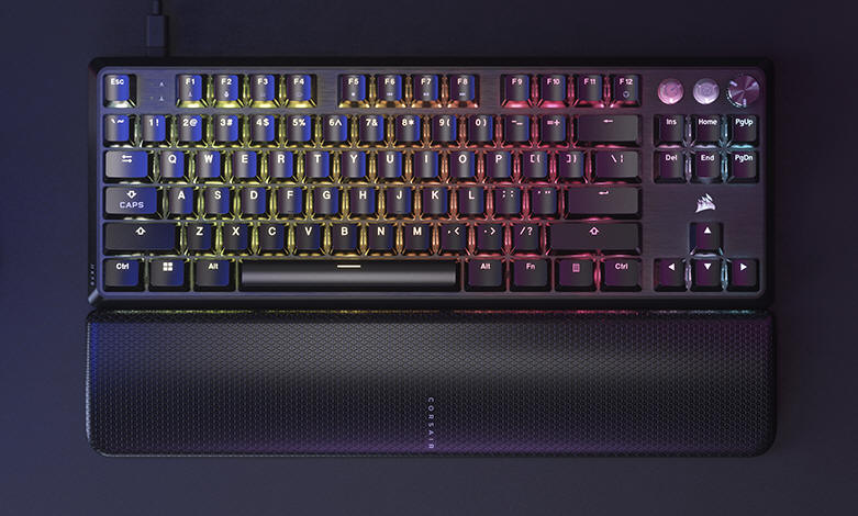 Corsair K70 PRO TKL z funkcjami Rapid Trigger i FlashTap