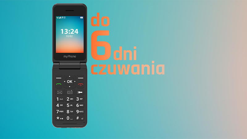 myPhone FLIP LTE - nowe wydanie klasyka z klapką