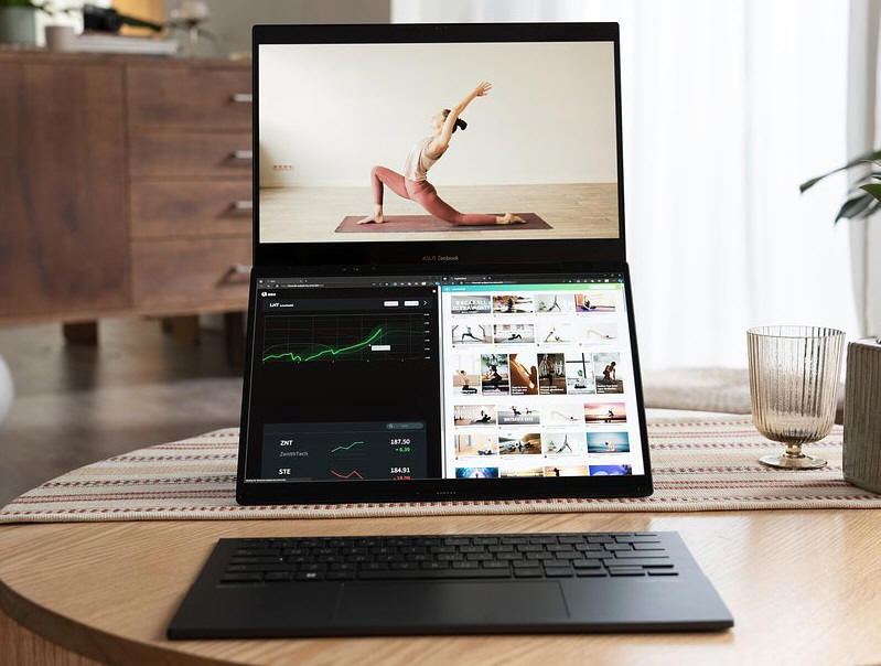 ASUS Zenbook DUO - 14-calowy laptop z dwoma ekranami OLED