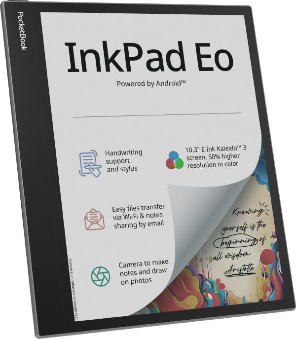 PocketBook InkPad Eo z E Ink Kaleido 3