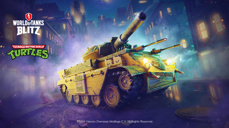 World of Tanks Blitz we wsppracy z Wojowniczymi wiami Ninja