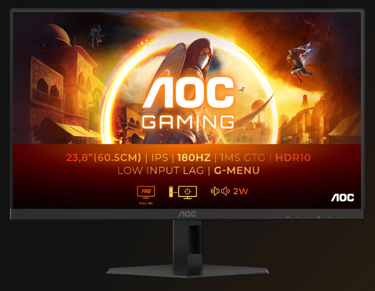 AOC 24G4XE oraz 27G4XE - przystpne cenowo monitory G4
