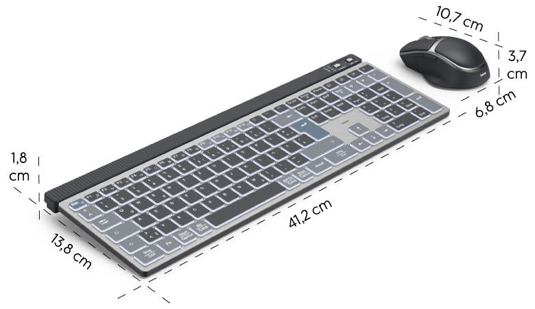 Hama WKM-750 z klawiszem Assist AI