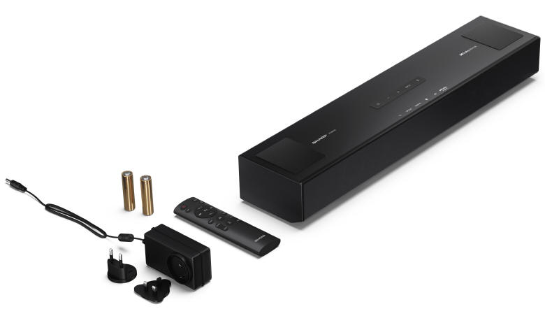 Sharp - audio z bezprzewodow technologi Aquos Wireless Surround