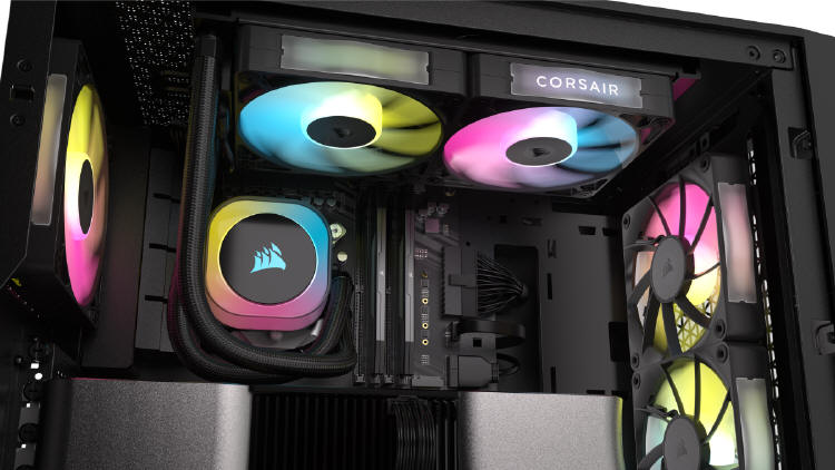 CORSAIR dodaje do ekosystemu iCUE LINK wydajne wentylatory z serii RX
