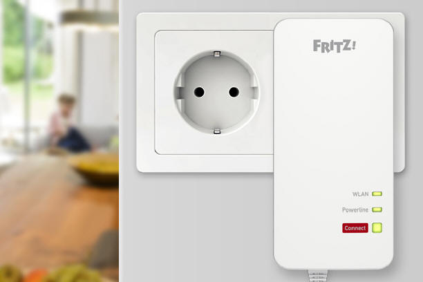 FRITZ!Powerline 1240 AX WLAN Set - Internet i Wi-Fi z gniazdka