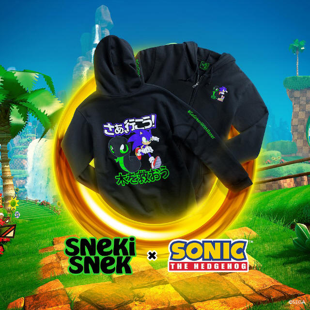 Razer x SEGA - Sneki Snek i Sonic w nowej kolekcji ubra