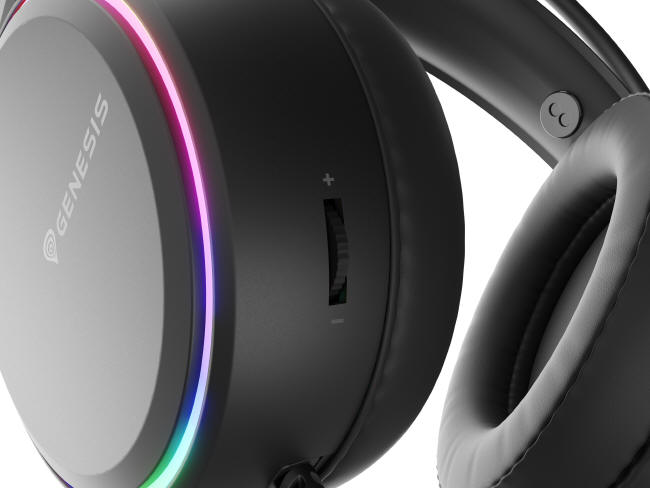Genesis Neon 613 – gamingowe słuchawki z podświetleniem RGB