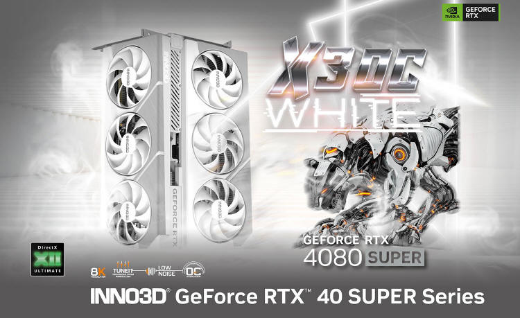 INNO3D prezentuje karty graficzne GeForce RTX 4080 SUPER