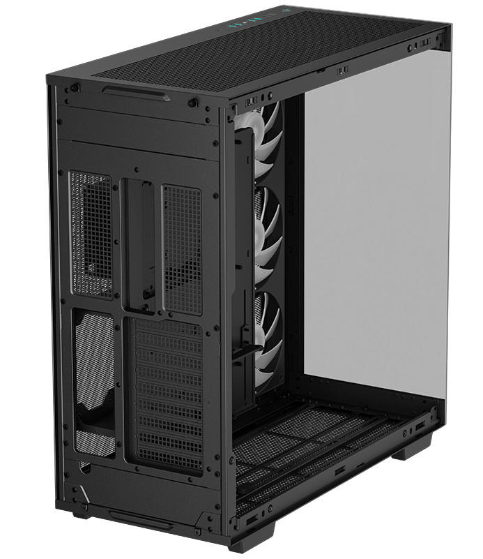DeepCool CH780 - dwukomorowa, panoramiczna obudowa ATX+