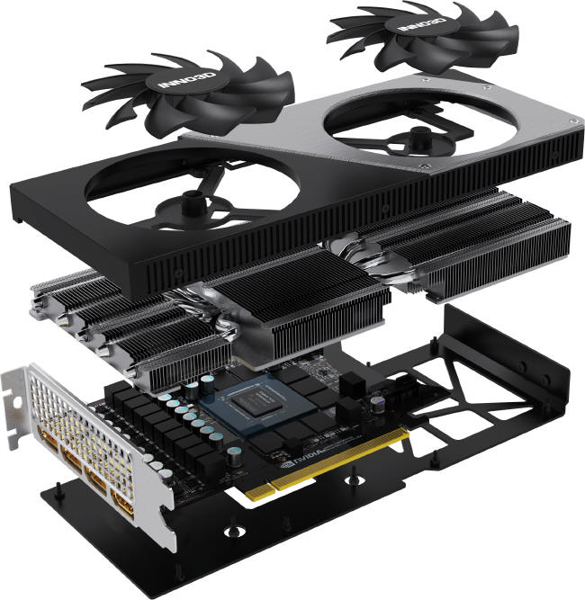 INNO3D GeForce RTX 4070 SUPER Twin X2