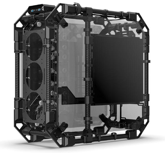 Alphacool Apex Pro Skeleton Carbon