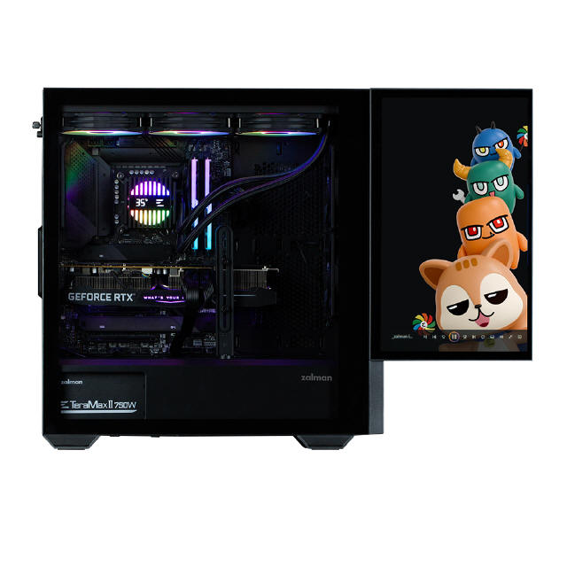 Zalman Z10 DS – Model z 15.6-calowym panelem LCD