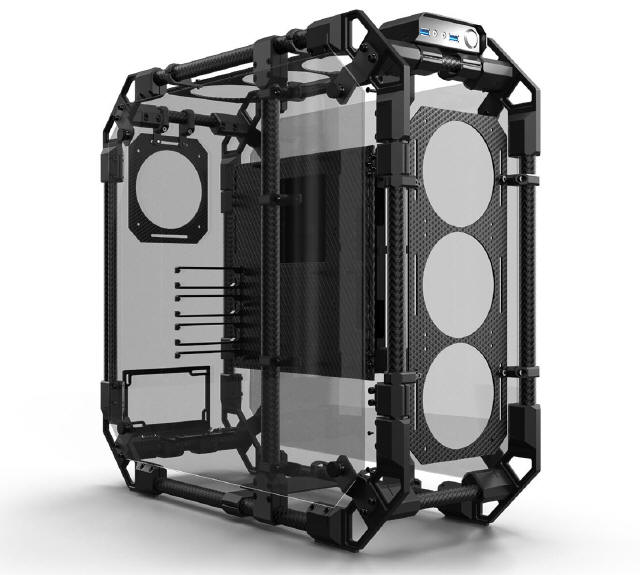 Alphacool Apex Pro Skeleton Carbon