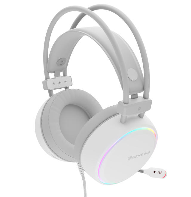 Genesis Neon 613 – gamingowe słuchawki z podświetleniem RGB