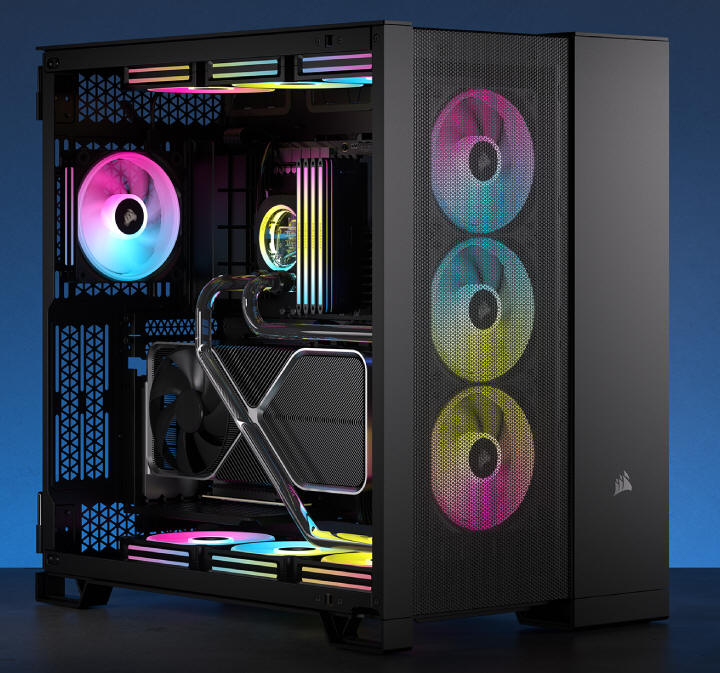 CORSAIR XH405i obsugujcy technologi iCUE LINK